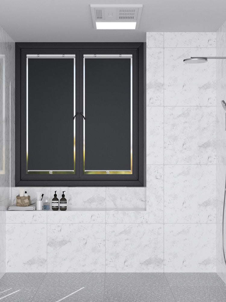 Sunshade Roller Blinds – Blackout Retractable Window Curtains with Suction Cup, Punch-Free for Kitchen & Bedroom