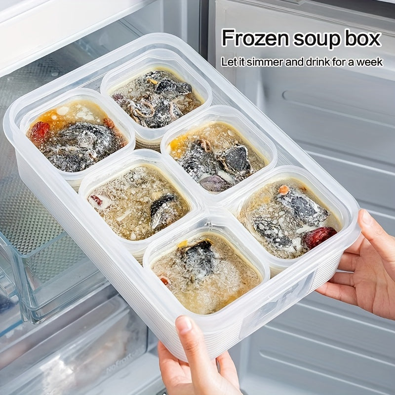 7pcs Freezer-Safe Food Storage Containers Set with Lids – Leakproof, BPA-Free PP Plastic, Stackable for Meat, Fruits and Vegetables, Kitchen Essentials
