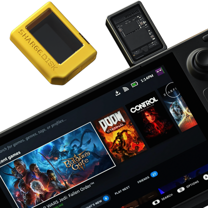 SHARGE M2 SSD Case 2230 – USB 3.2 Gen2 (10Gbps) NVMe Enclosure for Laptop, PS5, Game Console & Camera