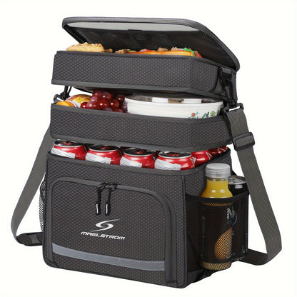 Premium Insulated Lunch Tote Bag - Leakproof, Thermal & Water-Resistant, Spacious Design for Men and Women - Ideal for Work, School and Outdoor Activities