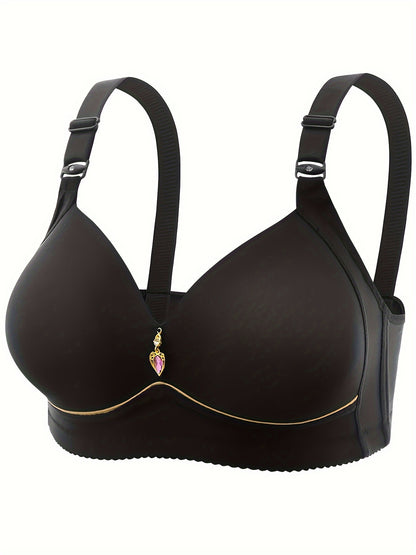 Women's Maternity Solid Color Bra – Stretchy and Comfy Underwear