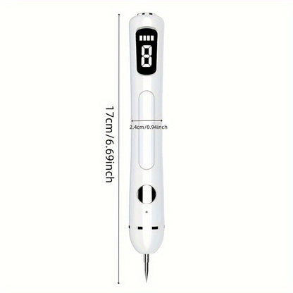 USB Rechargeable LED Beauty Pen – Portable Facial Skincare Tool for Home and Salon, 500mAh Lithium Polymer Battery