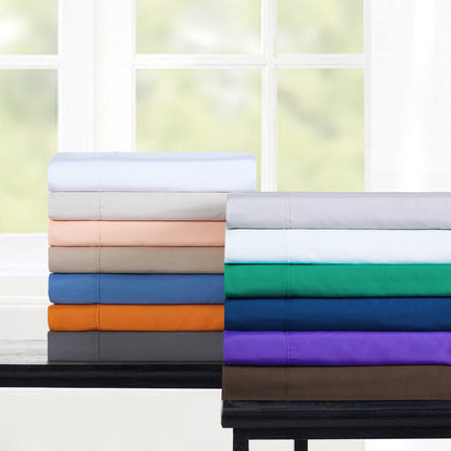 Bamboo 2000 Thread Count 6-Piece Luxury Sheet Set - Organic, Cooling, 16 Inch Deep Pocket, Egyptian Luxury with Bonus Pillowcases - Shrink and Fade Resistant