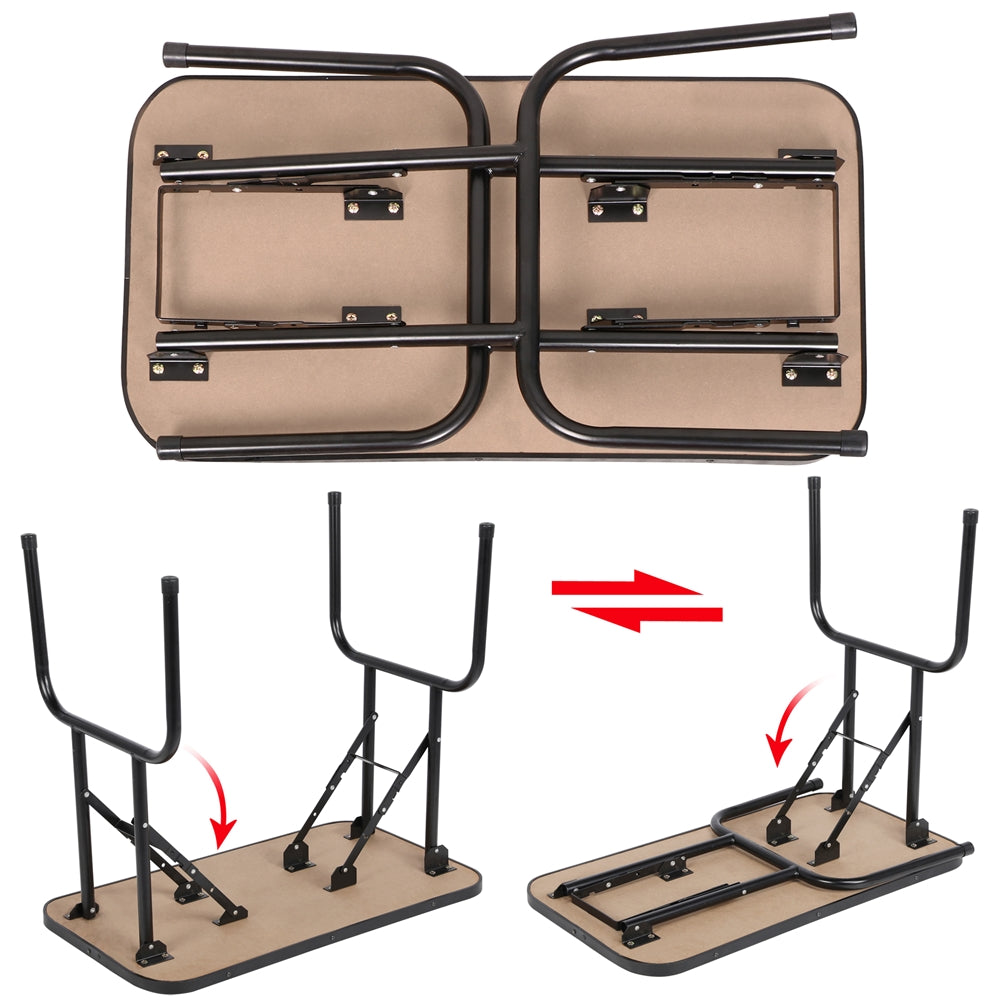 Costoffs Pet Foldable Grooming Table - Height Adjustable Arm, Folding Legs, Ideal for Dog and Cat Trimming at Home or Professional Pet Stores