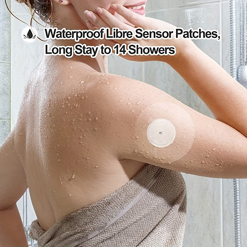 20pcs Freestyle Libre Sensor Protectors – Waterproof Adhesive Patches for Libre 2, Ultra-Stick and Latex-Free, Secure CGM Tape