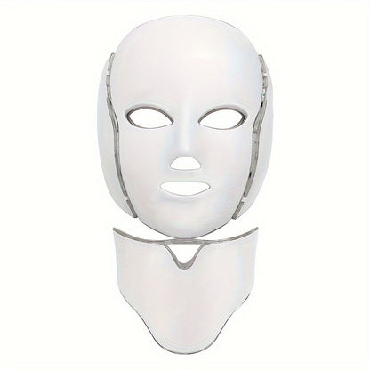 7 Color LED Facial Mask Device - Beauty Skin Care Mask Machine, Facial Skin Care Tools for Anti-Aging & Radiant Skin