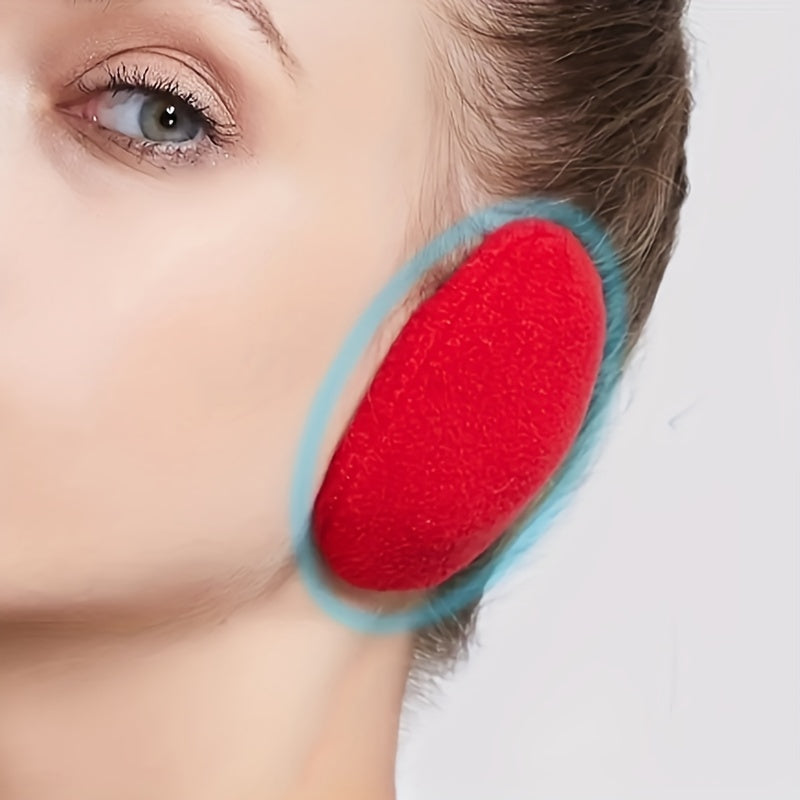 Bandless Fleece Ear Muffs – Soft Winter Ear Warmers for Men & Women, Outdoor Cold Protection