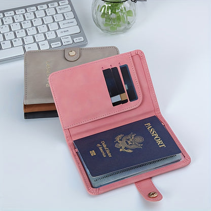 Multi-Functional Passport Protector – Convenient Document Holder and Multi-Card Passport Holder