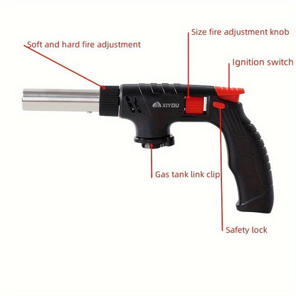 Premium Butane Torch – Professional Culinary and Auto Repair Lighter – Versatile Kitchen Gadget for Caramelizing, Searing, Baking, Grilling, and More – Durable Accessories (1pc)