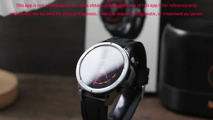 2024 GPS Smart Watch for Men – LED Lighting, 360x360 HD Screen, AI Voice, Wireless Call, NFC, Compass, Sport and Fitness Tracker, Ideal for Father’s Day Gift