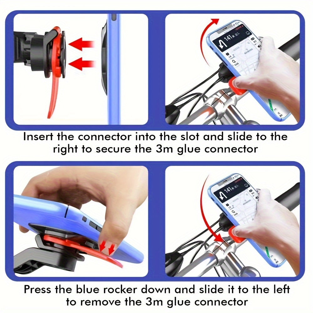 Car Phone Holder Mount Stand — Suction Cup & Air Vent Bracket for iPhone, Samsung, Xiaomi Smartphones