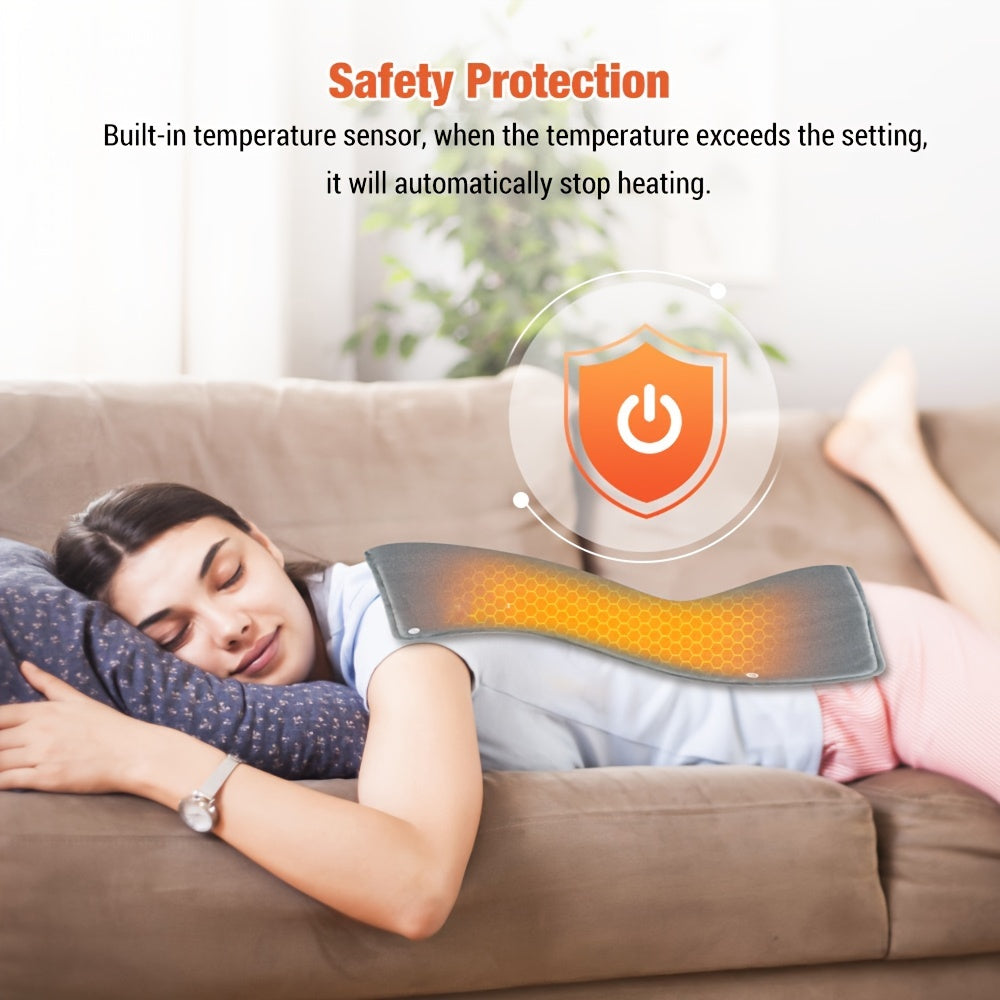 USB Heating Pad - Intelligent Thermostatic, Warms Hands, Feet, Waist, Low Voltage, Safe and Energy Saving
