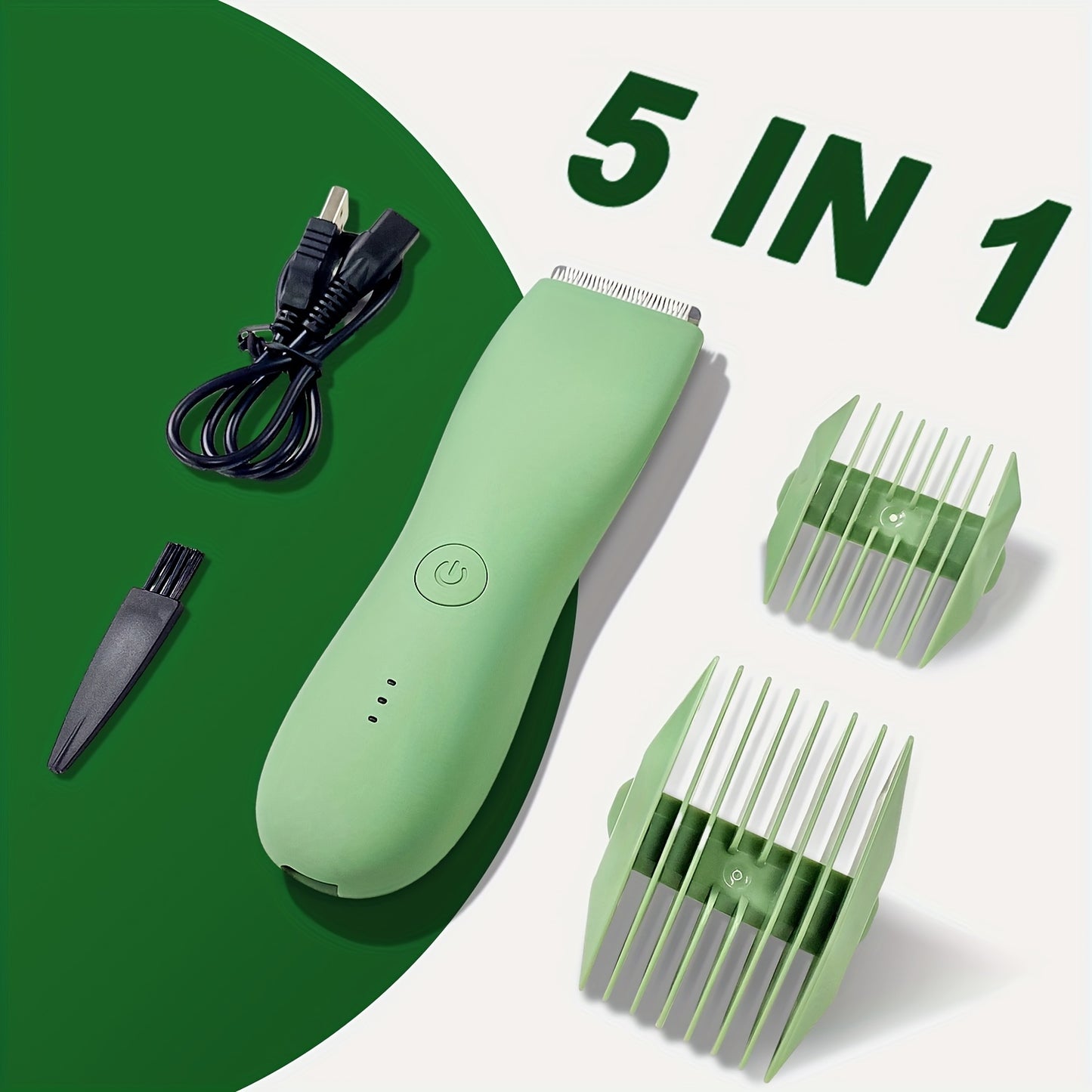 Ultimate Body Groomer Trimmer - Electric Ball Shaver for Men and Women, Pubic and Bikini Clipper, Waterproof and Cordless Design - Ideal for Groin and Body Manscaping, Travel-Friendly