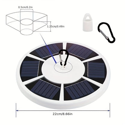 Solar Flagpole Light – 1200LM, 26 LED Super Bright Light, Dusk to Dawn Lighting, 12-Hour Operating Time for 15-25 Foot Flagpoles, White