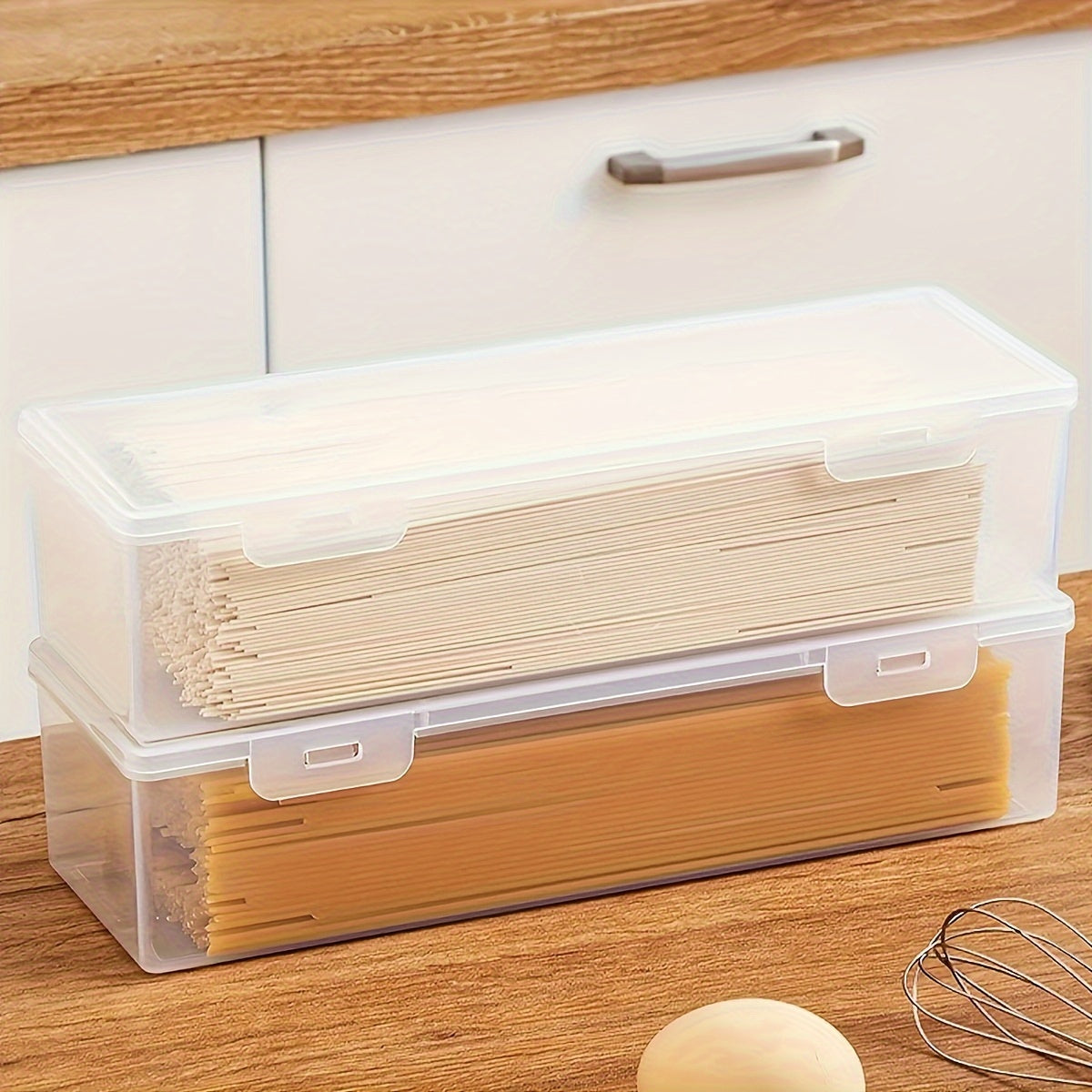 3 Pack Large Capacity Clear Plastic Storage Bins – Stackable, Sealable, Food-Safe Kitchen Organizer for Fruits, Vegetables, Meats, and More