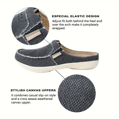 LazyStep Men's Trevor Orthopedic Slide Slipper - Arch Support for Comfort and Relief