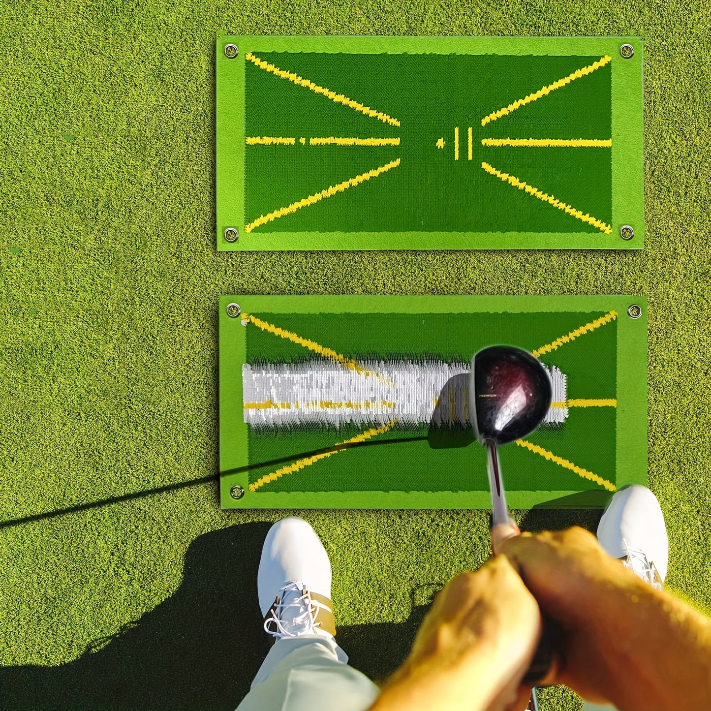 Swing Detection Golf Training Mat - Practice Mat for Improved Swing Accuracy and Technique