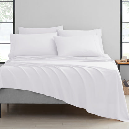 Bamboo 2000 Thread Count 6-Piece Luxury Sheet Set - Organic, Cooling, 16 Inch Deep Pocket, Egyptian Luxury with Bonus Pillowcases - Shrink and Fade Resistant