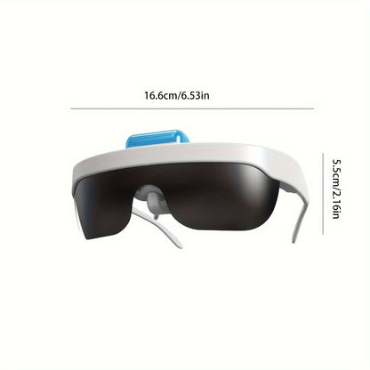Steam Eye Mask Glasses – Nano Moisturizing, Steam Atomization, Relieves Dry Eyes and Reduces Fatigue, Comfortable Eye Hydration Gear