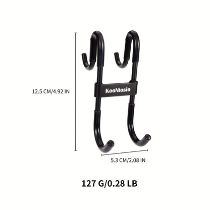 1/2/3Pcs Shower Door Hooks - Metal Hanging Hook for Clothes, Coats & Towels, Multifunctional Strong Bearing Bathroom Glass Door Hook