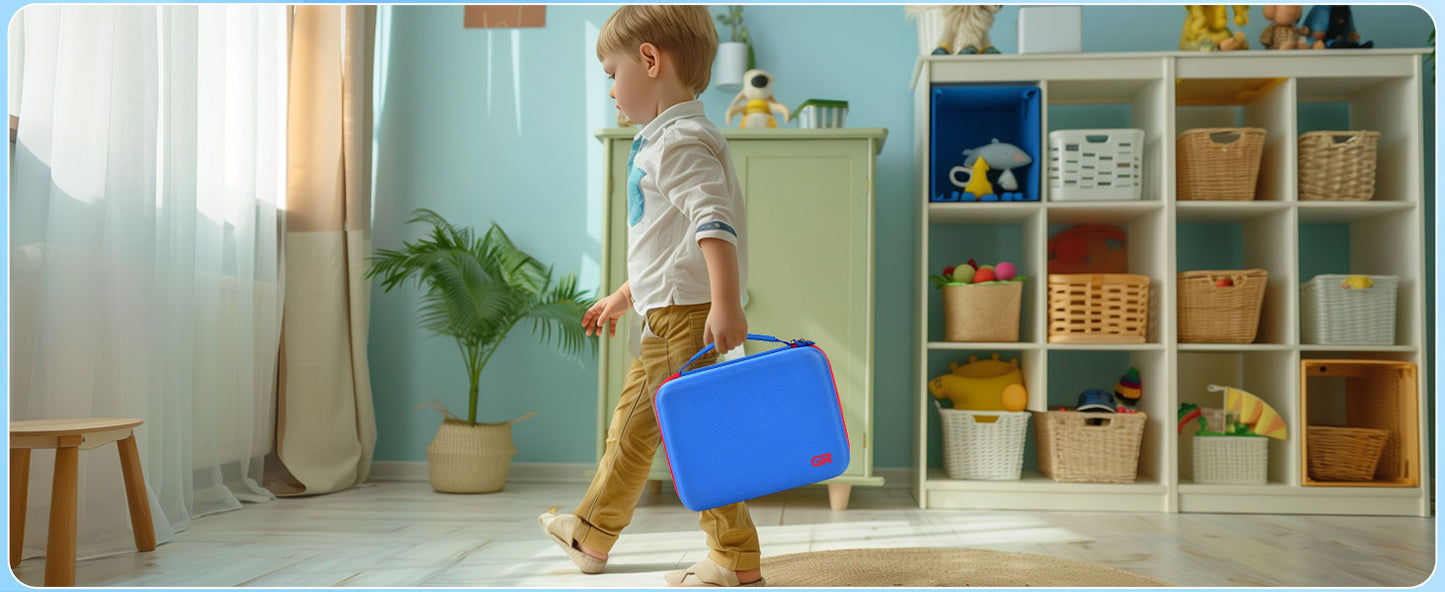 Protective Storage Case for Little Tikes Story Dream Machine Books Starter Set — Kids Toy Organizer