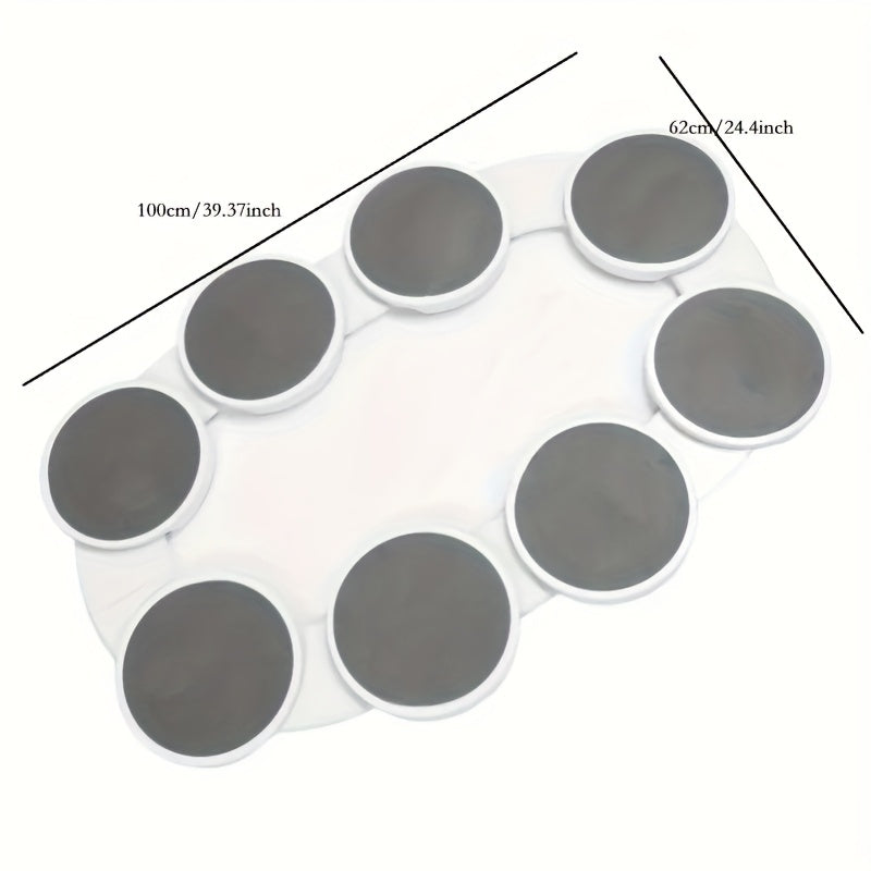 Adjustable Rotating Table Turntable - Durable ABS, Ideal for Parties and Gatherings