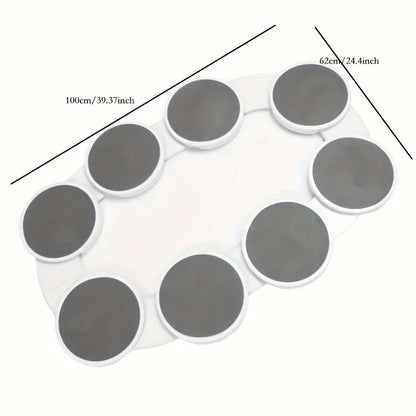 Adjustable Rotating Table Turntable - Durable ABS, Ideal for Parties and Gatherings
