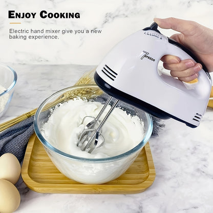 PANCERKA 7-Speed Electric Hand Mixer Set - Includes Egg Beater, Whisk, Food Stirrer - Versatile Kitchen Appliance, 110V