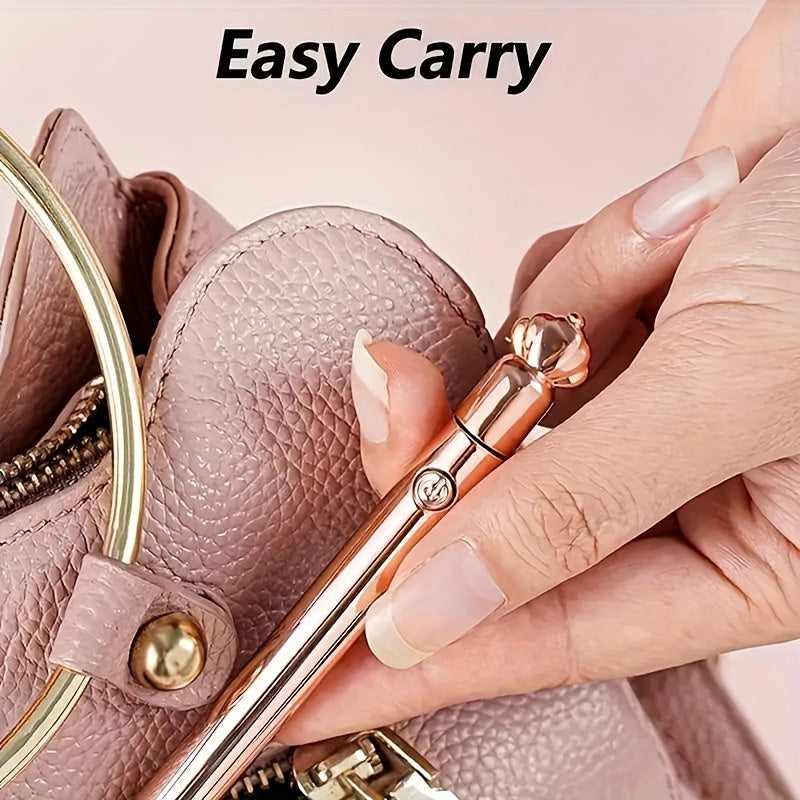 Portable Mini Bullet Massager – USB Rechargeable, 10 Speed High-Frequency Vibration, Handheld Electric Massage Stick