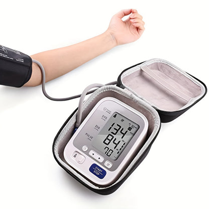 Classic Rolling Upper Arm Blood Pressure Monitor Case - Protective Travel Storage, Dimensions: 4.33 x 3.15 x 5.91 inches