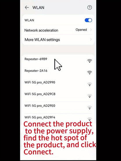 Boost Your WiFi Signal - Long Range Wireless Repeater Access Point, Up to 300Mbp