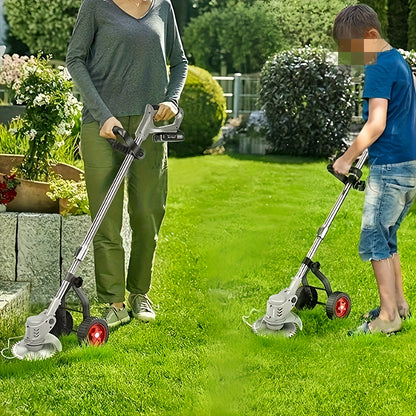 Lawn Mower Auxiliary Wheel – Gasoline & Electric Compatible, Perfect for Outdoor Gardening & Weed Removal