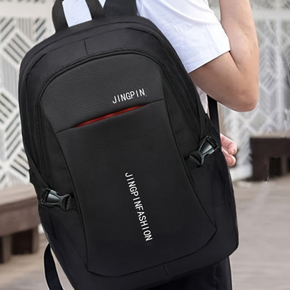 Men’s Waterproof Oxford Backpack – Business, School & Casual Travel Rucksack