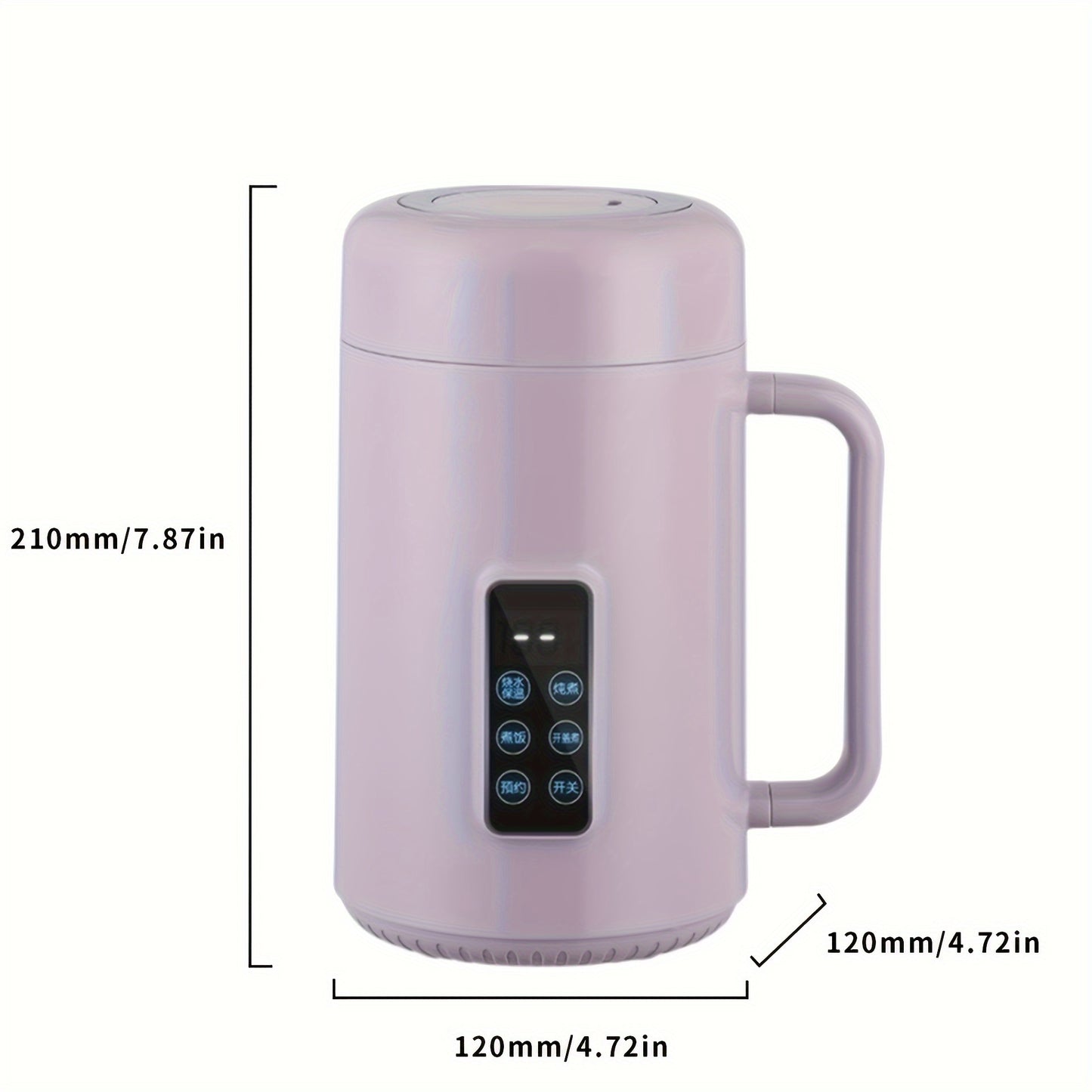 12 Hour Multi-Functional Portable Cooker – Electric Kettle for Soup, Porridge, Stew, Noodles and Drinks – Compact Smart Appliance with Integrated Boil Pot