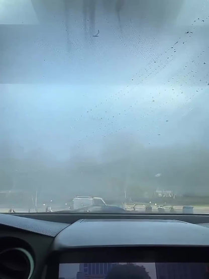 Car Glass Anti-Fog Wipes for Windows & Rear-View Mirrors, Anti-Rain Defogging Solution