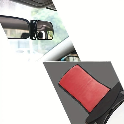 Car Interior Rearview Mirror – Safety Rear Seat Observation and Auxiliary Mirror – Essential Car Accessory