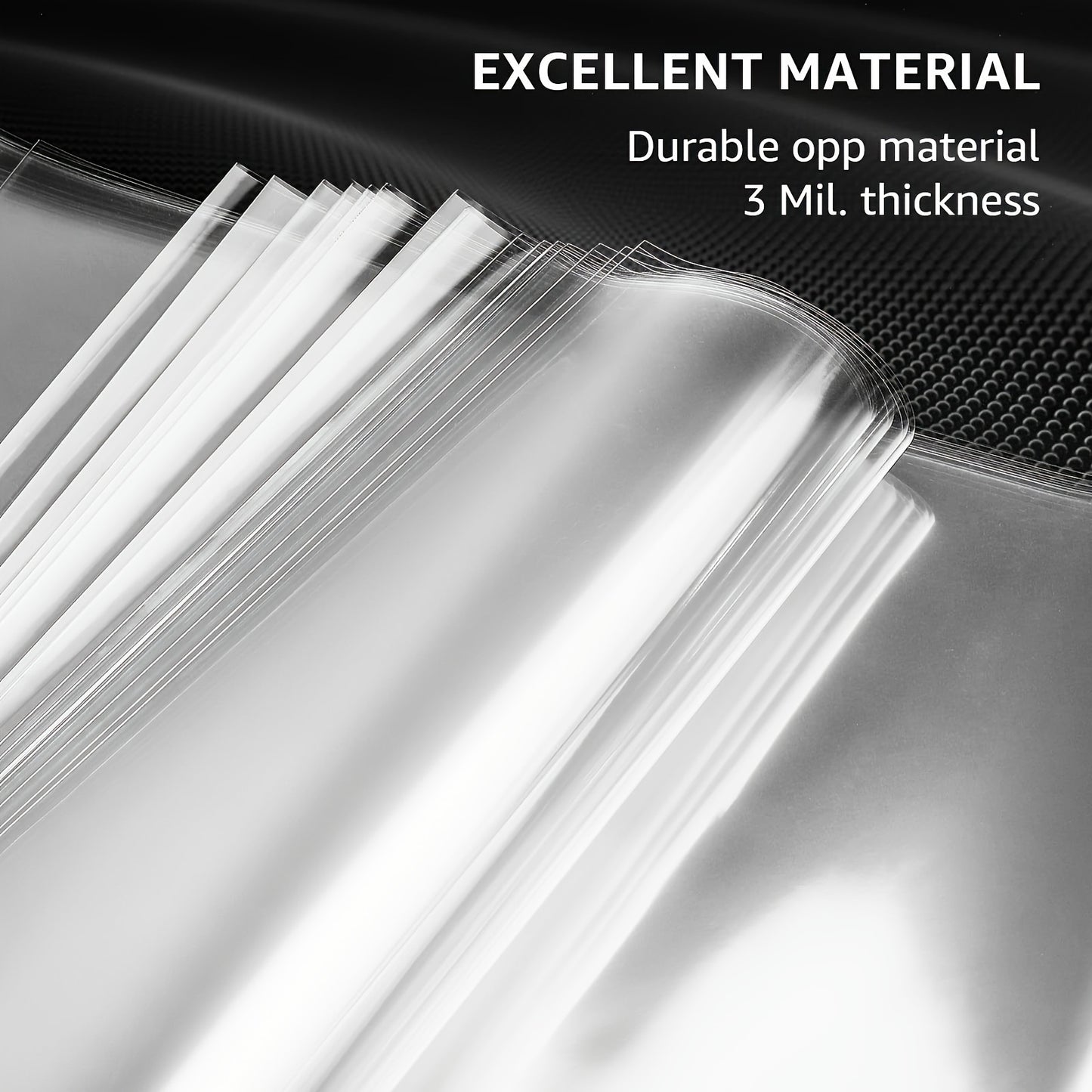 Premium Clear Vinyl Record Sleeves - 12.75" LP and Gatefold Protection, Durable 3mil Thickness - Ideal for Gift Packaging