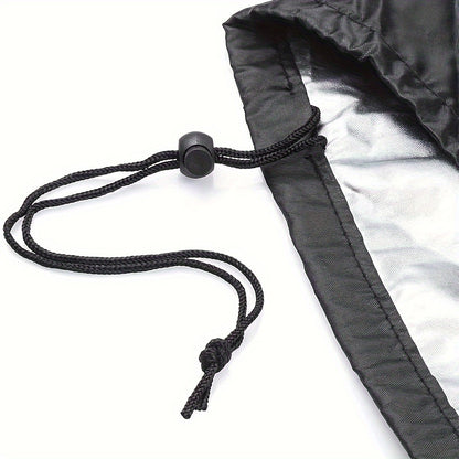 Circular Terrace Furniture Cover – 210D Oxford Cloth Waterproof Cover for Outdoor Dining & Garden Round Tables