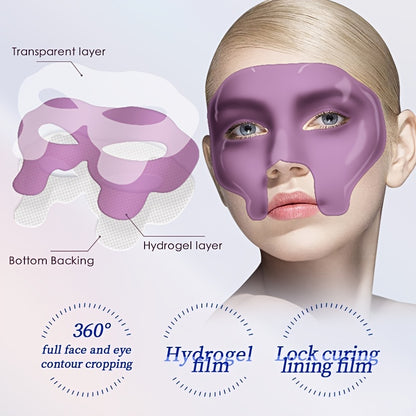 5pcs Snake Venom Peptide Eye Patch – 3 in 1 Under Eye, Forehead and Nasolabial Folds Patch | Skin Elasticity, Facial Firming and Hydrating