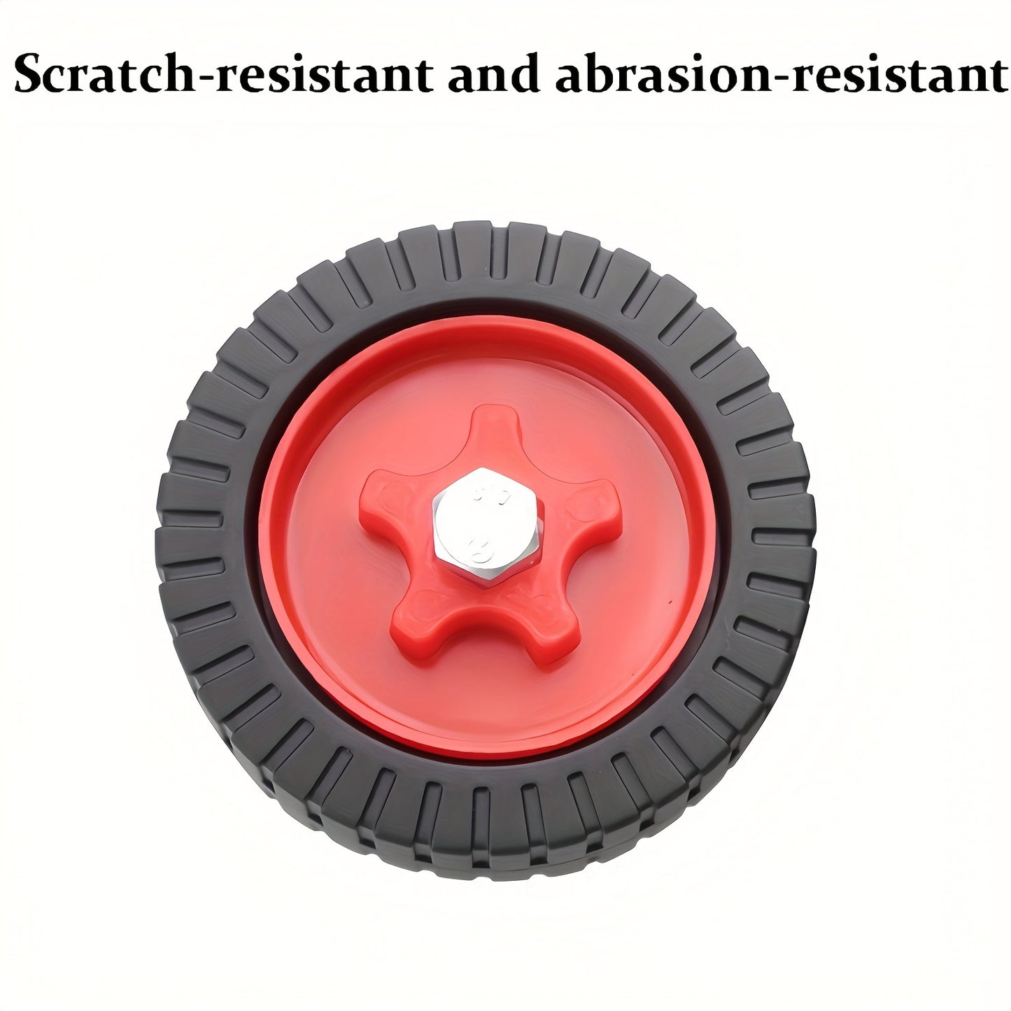 Lawn Mower Auxiliary Wheel – Gasoline & Electric Compatible, Perfect for Outdoor Gardening & Weed Removal