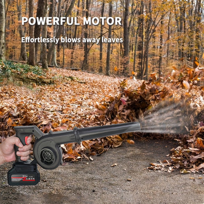 Rechargeable Cordless Leaf Blower – 2 in 1 Portable Mini Leaf Vacuum for Lawn Care, Yard, Garden, Dusting, and Pet Hair Cleaning