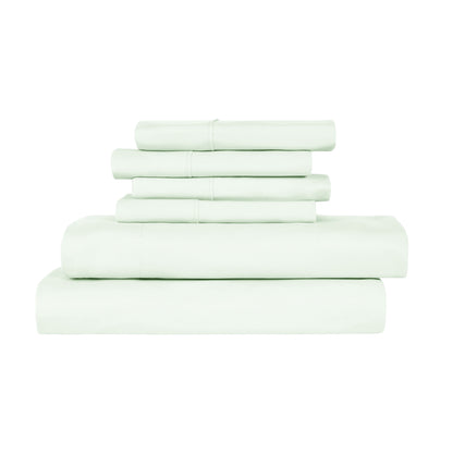 Bamboo 2000 Thread Count 6-Piece Luxury Sheet Set - Organic, Cooling, 16 Inch Deep Pocket, Egyptian Luxury with Bonus Pillowcases - Shrink and Fade Resistant