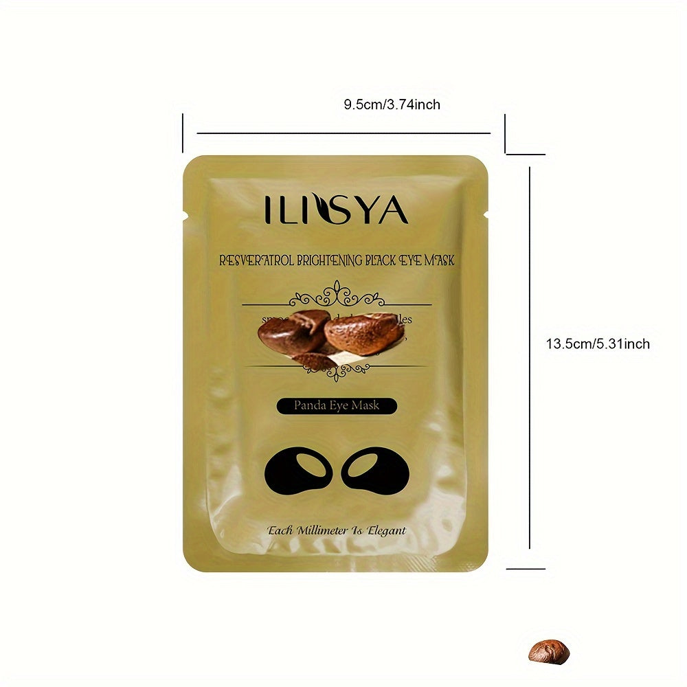 Black Mud Eye Patch - Lifts, Tightens, and Hydrates Skin, Fades Fine Lines - Universal for Men and Women