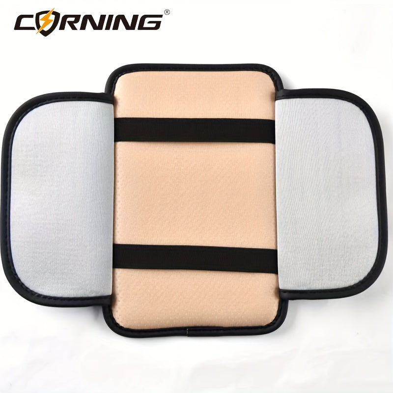 CORNING Luxury Faux Leather Car Armrest Pad – Waterproof, Extended and Heightened Center Console Cushion for Enhanced Comfort