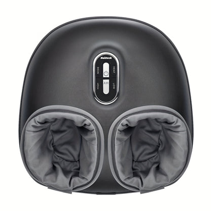 Shiatsu Foot Massager Machine – Deep Kneading, Heat & Air Compression for Foot Wellness (Gray)