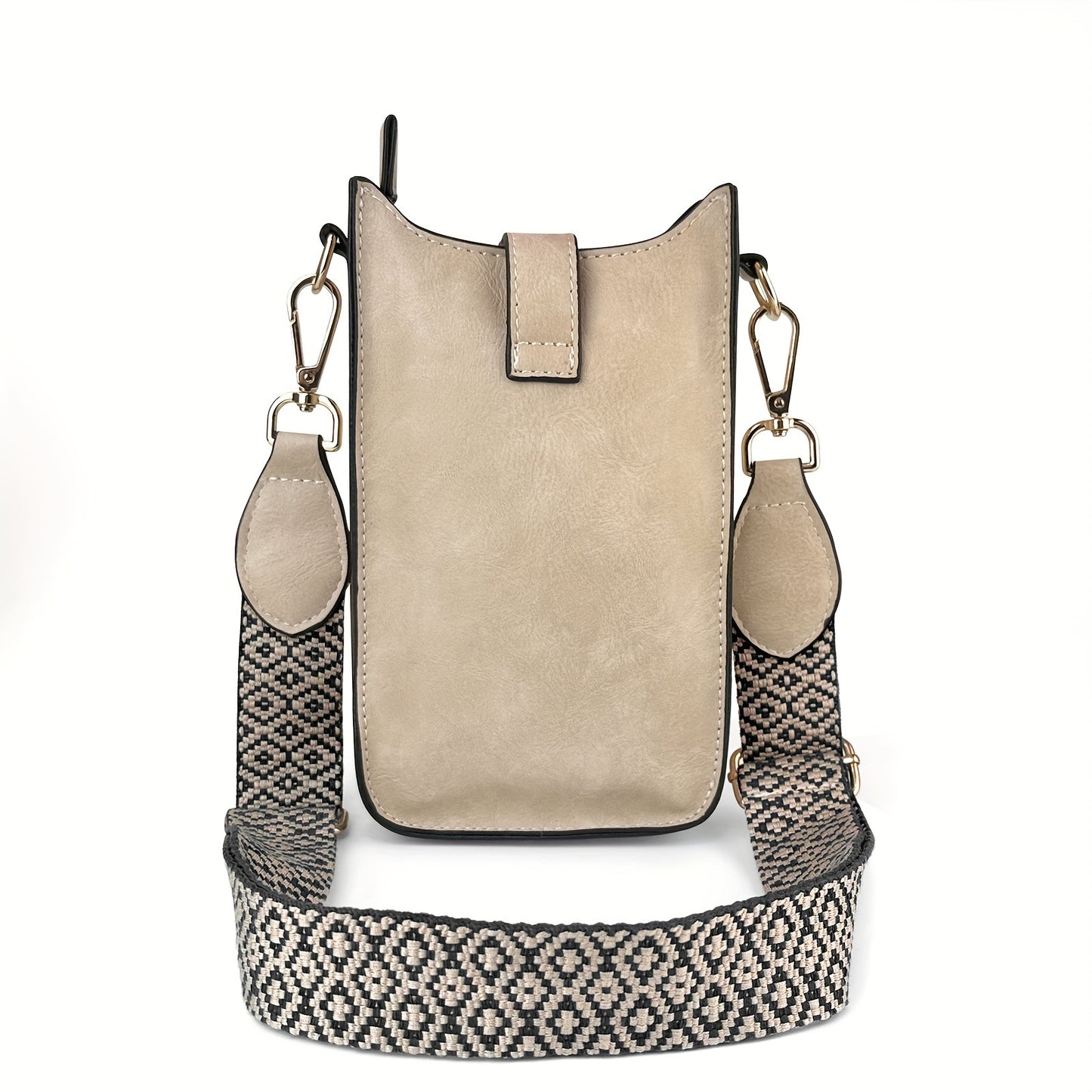 Women’s 8.7 Inch PU Leather Phone Bag – Large Capacity Crossbody and Coin Purse Mini Shoulder Bag – Portable Daily Bag