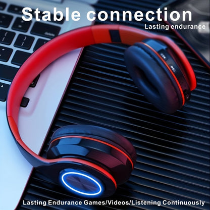 Wireless Earphones with Sound Reduction - Long Battery Life, Foldable, Head-Mounted for Sports and Gaming, Popular Gift Option