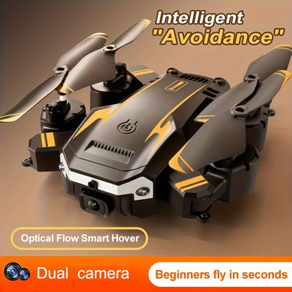 New S6 Drone with HD Dual Camera - Features Four-Sided Obstacle Avoidance, WiFi Connectivity, Mobile App Control, One-Click Return and Foldable Design