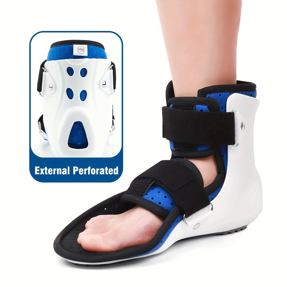 Ultra-Lightweight Airflow Ankle Support Brace – Secure-Grip, Removable Liner, Durable Protective Shell – Ideal for Fracture Rehabilitation, Metatarsal and Ligament Sprain Protection