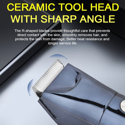 Ultimate Grooming Master - Multifunctional Electric Shaver, Body and Groin Trimmer, Replaceable Clipper for Men - Perfect Father's Day Gift for Dad, Husband, Boyfriend